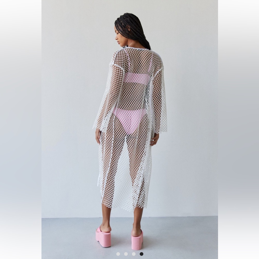 Urban Outfitters Mesh Robe - Picture 4 of 6